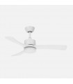 Ventilador de Techo HELLIN Blanco DC 18W 2250Lm 3 Aspas Blanco CCT