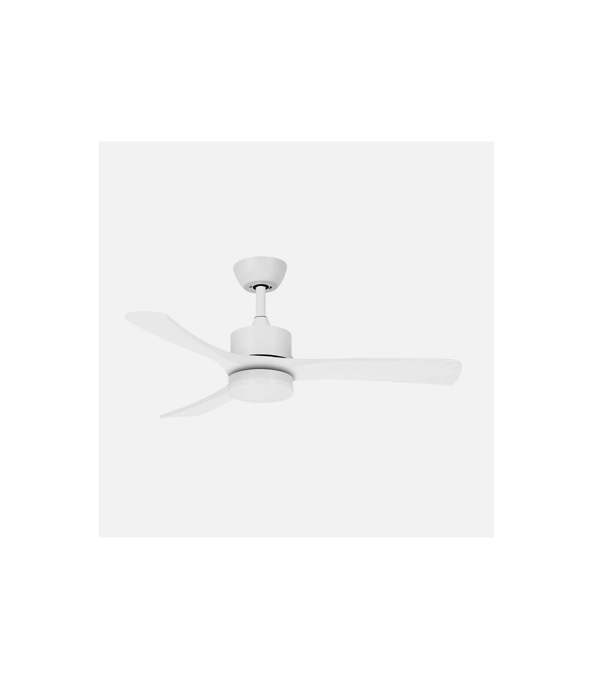 Ventilador de Techo HELLIN Blanco DC 18W 2250Lm 3 Aspas Blanco CCT