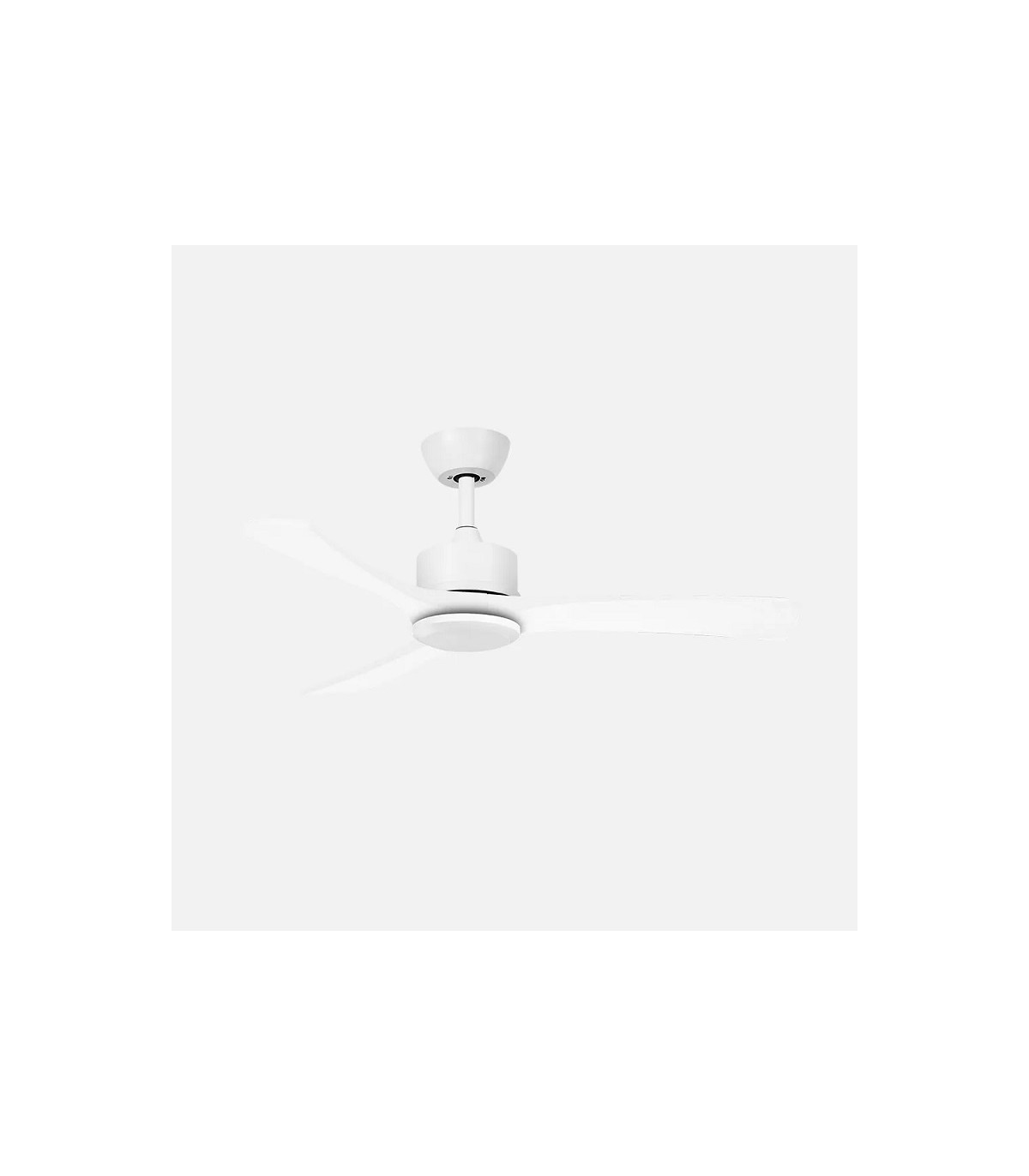 Ventilador de Techo HELLIN Blanco DC 18W 2250Lm 3 Aspas Blanco CCT