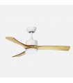 Ventilador de Techo HELLIN Blanco DC 18W 2250Lm 3 Aspas Haya CCT