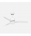 Ventilador de Techo MONTIEL Blanco DC 18W 2250Lm 3 Aspas Blanco CCT
