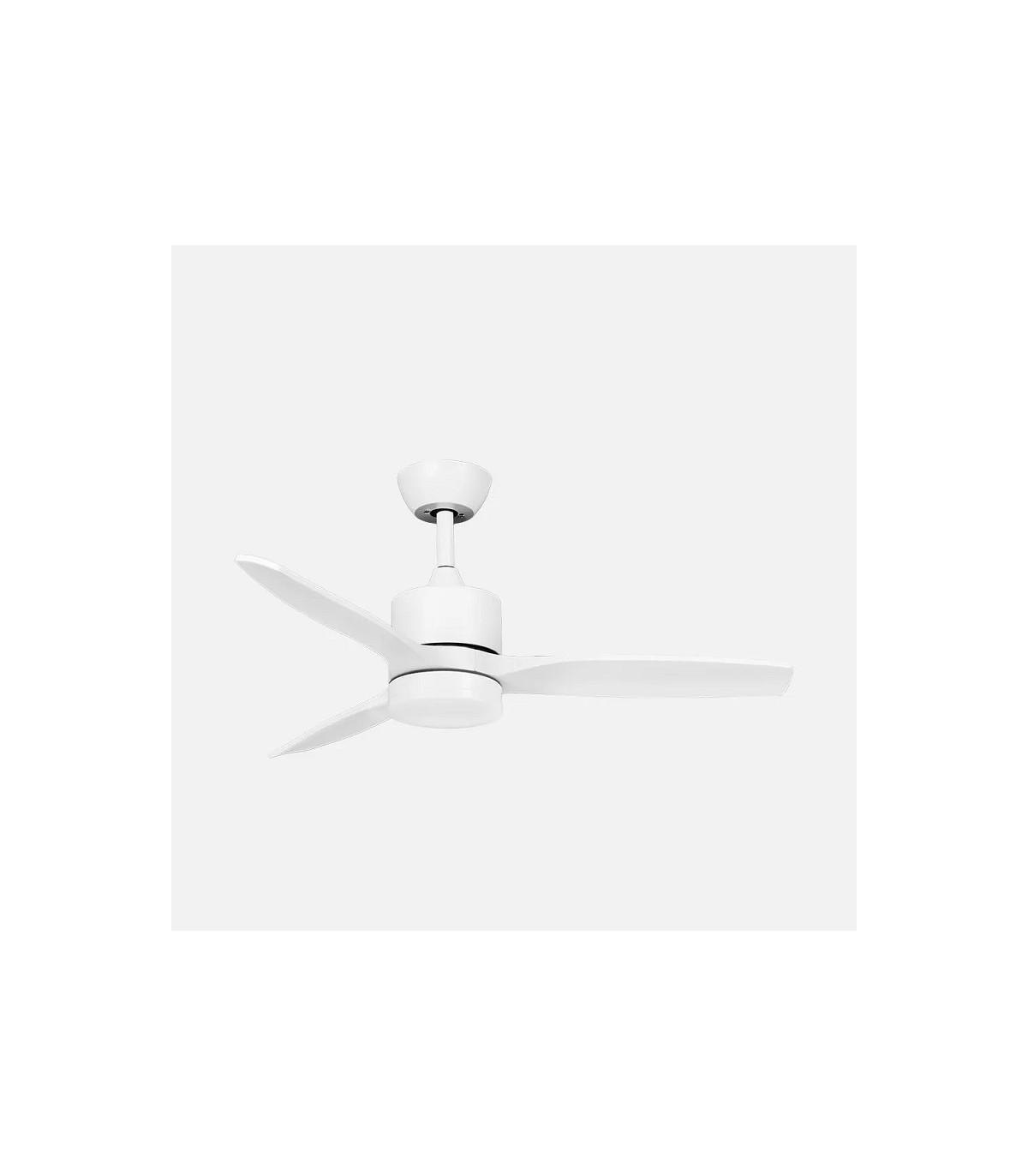 Ventilador de Techo MONTIEL Blanco DC 18W 2250Lm 3 Aspas Blanco CCT