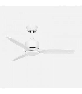 Ventilador de Techo MONTIEL Blanco DC 18W 2250Lm 3 Aspas Blanco CCT