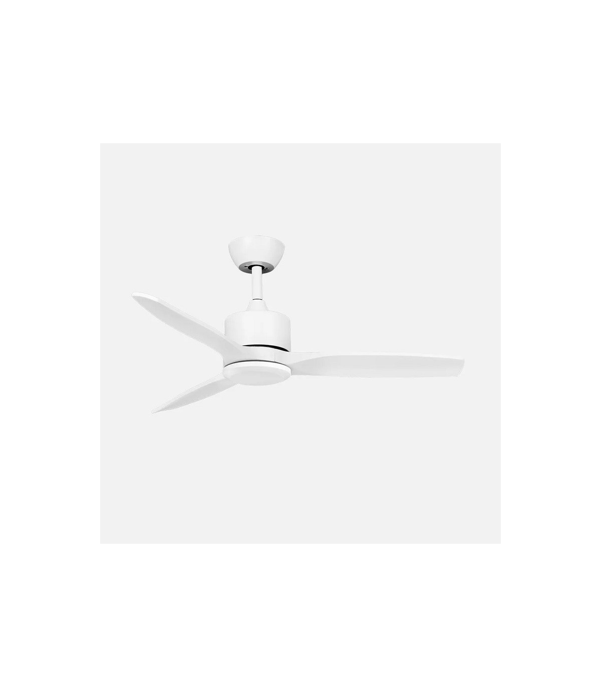 Ventilador de Techo MONTIEL Blanco DC 18W 2250Lm 3 Aspas Blanco CCT