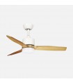Ventilador de Techo MONTIEL Blanco DC 18W 2250Lm 3 Aspas Haya CCT
