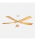Ventilador de Techo LETUR Blanco DC 18W 2250Lm 5 Aspas Haya CCT