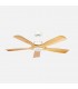 Ventilador de Techo LETUR Blanco DC 18W 2250Lm 5 Aspas Haya CCT