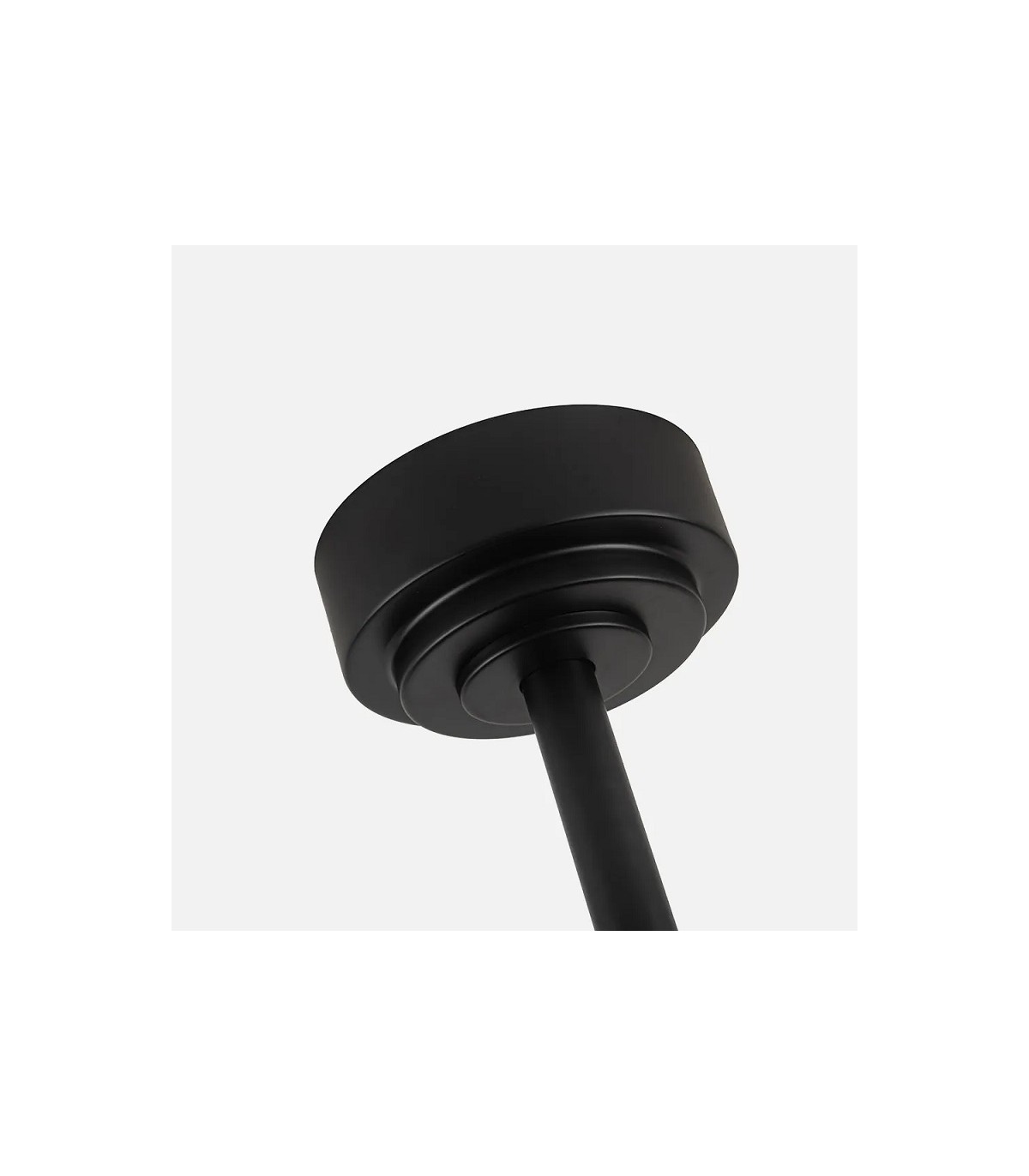 Ventilador de Techo AQUILO Negro DC 4 Aspas Roble 1xE27