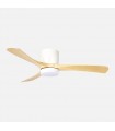 Ventilador de Techo PATERNA Blanco DC 18W 2250Lm 3 Aspas Haya CCT
