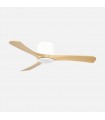 Ventilador de Techo PATERNA Blanco DC 18W 2250Lm 3 Aspas Haya CCT
