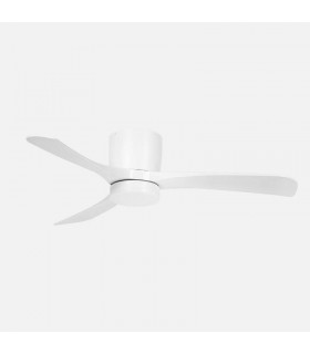 Ventilador de Techo PATERNA Blanco DC 18W 2250Lm 3 Aspas Blanco CCT