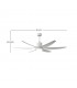 Ventilador de Techo OTTO DC Blanco 24W 2950Lm 6 Aspas Blanco CCT