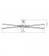 Ventilador de Techo ALMANZOR DC Blanco 24W 2950Lm 6 Aspas Blanco CCT
