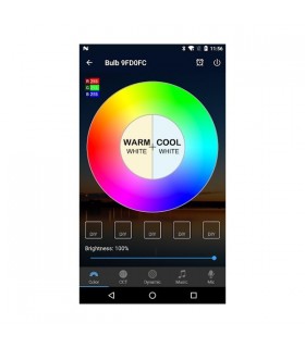 Controlador WIFI RGBW 12-24V 96-192W AppMH 