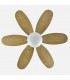 Ventilador de Techo ALVES DC Blanco 6 Aspas Rev. Blanco/Haya 2xE27