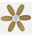 Ventilador de Techo ALVES DC Blanco 6 Aspas Rev. Blanco/Haya 2xE27