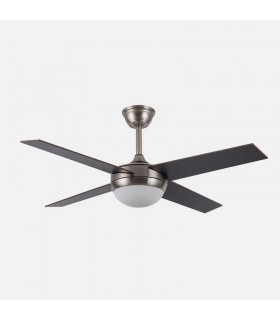 Ventilador de Techo CIRO DC Níquel 4 Aspas Rev. Haya/Wengue 2xE27