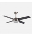 Ventilador de Techo CIRO DC Níquel 4 Aspas Rev. Haya/Wengue 2xE27