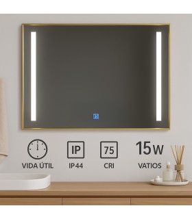 Espejo Para Baño LED ARENAS 12W 485Lm CCT