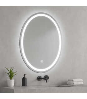 Espejo para Baño LED 15W Ovalado 6000K