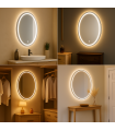 Espejo para Baño LED 15W Ovalado 6000K