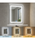 Espejo Para Baño Led RECTANGULAR 15W CCT