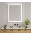 Espejo para Baño LED 15W Rectangular 6000K