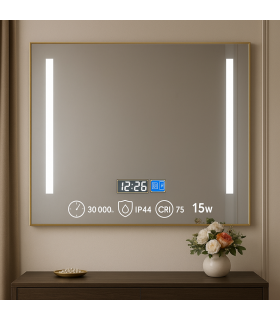 Espejo Para Baño LED TOLOX Antivaho 12W 485Lm CCT