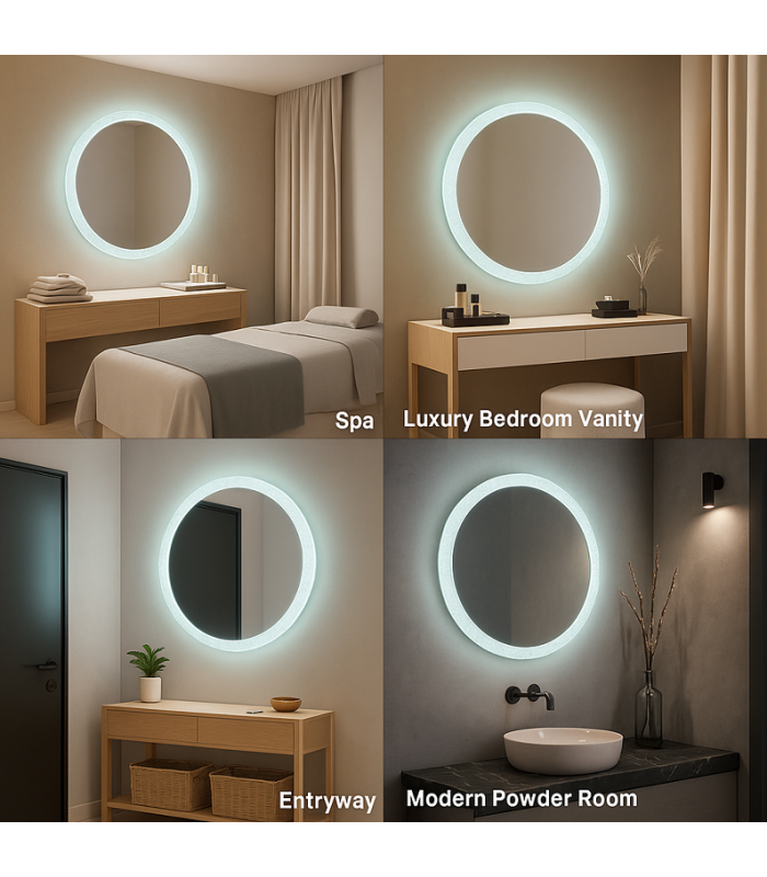 Espejo Para Baño LED JUBRIQUE 20W 840Lm CCT
