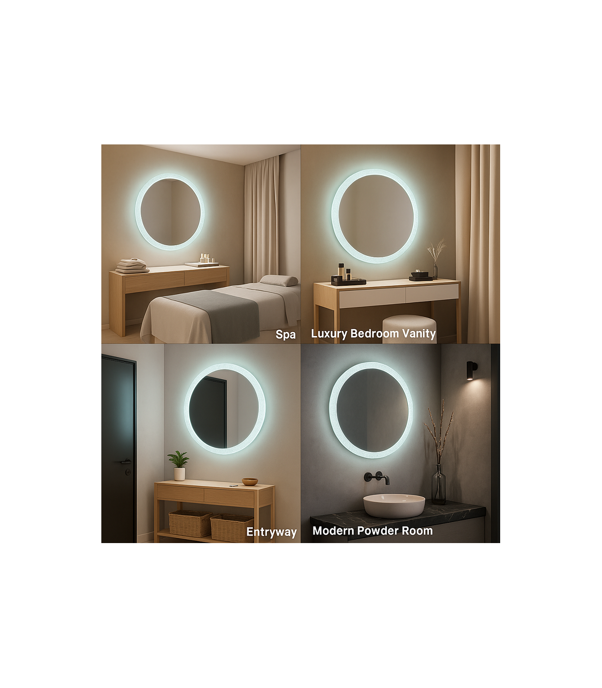 Espejo Para Baño LED JUBRIQUE 20W 840Lm CCT