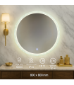 Espejo Para Baño LED JUBRIQUE 20W 840Lm CCT