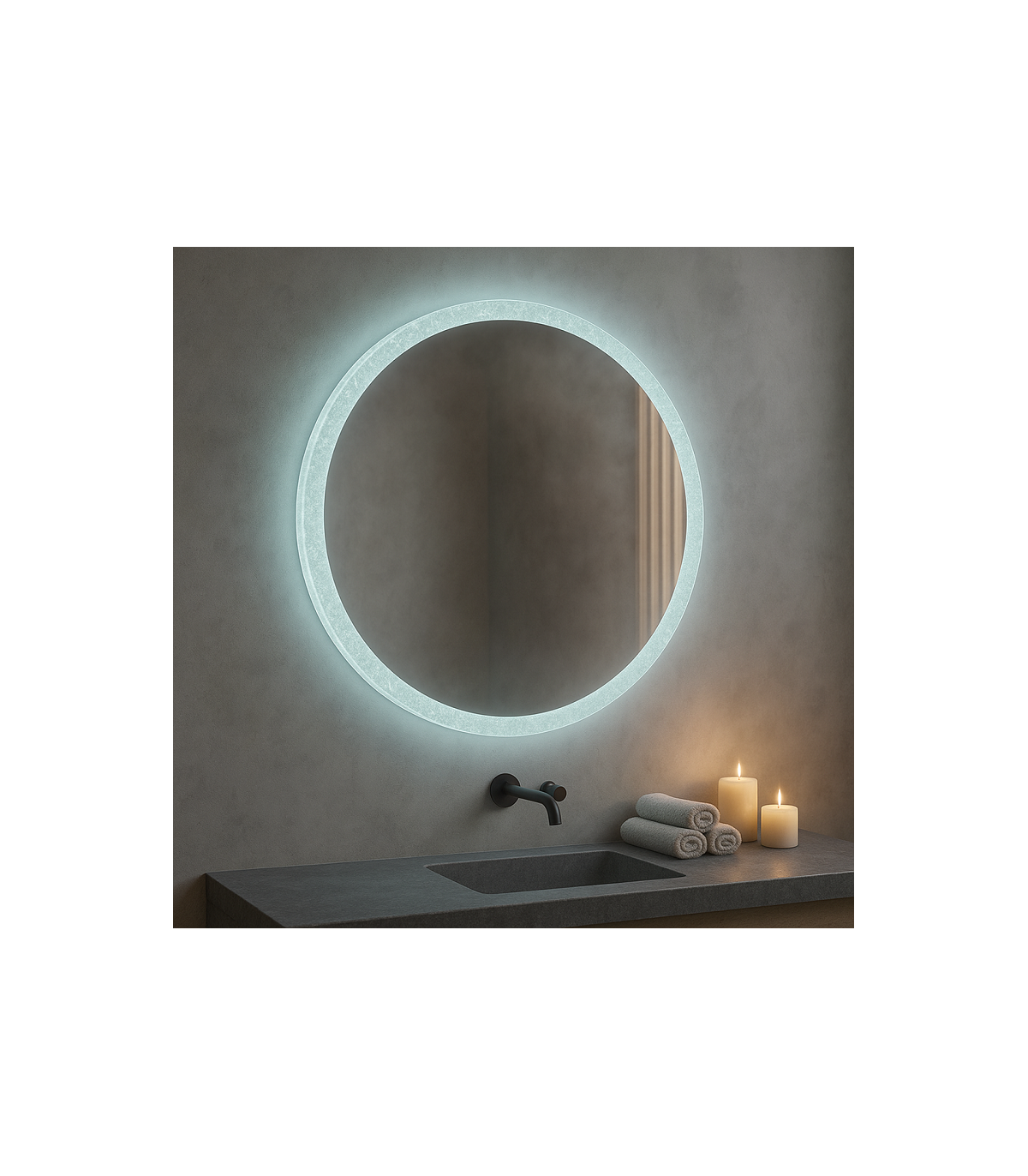 Espejo Para Baño LED JUBRIQUE 20W 840Lm CCT