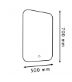Espejo Para Baño LED MIJAS 18W 747Lm CCT