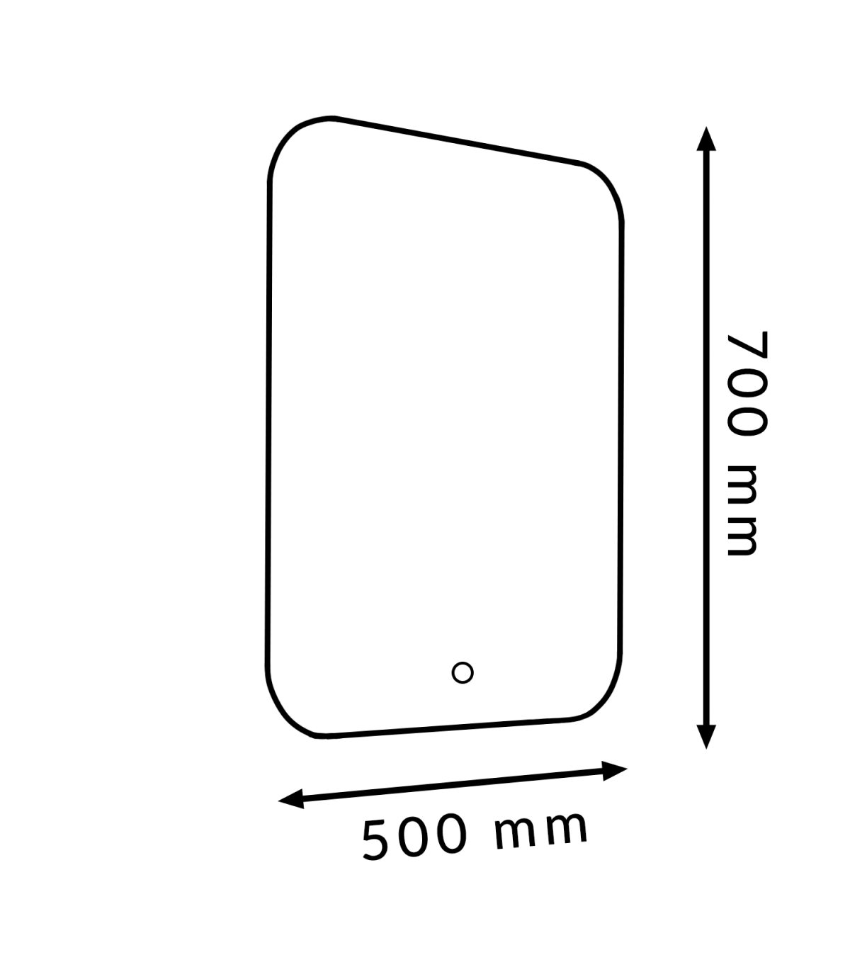 Espejo Para Baño LED MIJAS 18W 747Lm CCT