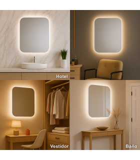 Espejo Para Baño LED MIJAS 18W 747Lm CCT