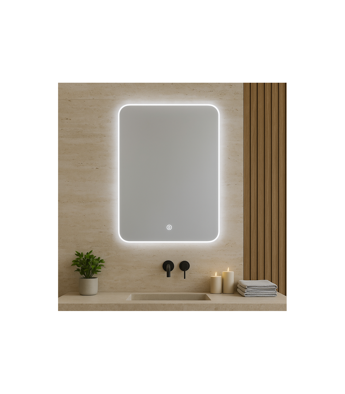 Espejo Para Baño LED MIJAS 18W 747Lm CCT