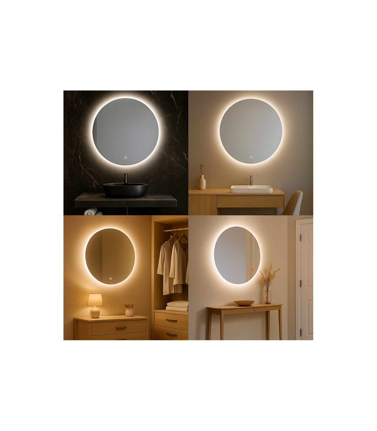 Espejo Para Baño LED ROCIO 15W 606Lm CCT