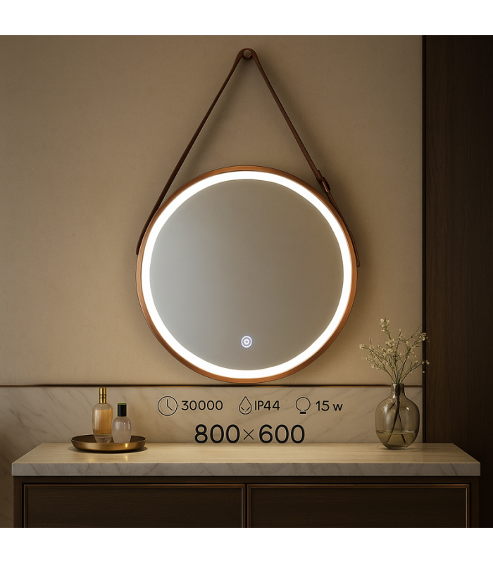 Espejo Para Baño LED SALARES 15W 646Lm CCT
