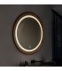 Espejo Para Baño LED WOOD ROUND 15W 606Lm CCT