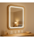 Espejo Para Baño LED WOOD SQUARE 20W 880Lm CCT