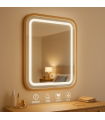 Espejo Para Baño LED WOOD SQUARE 20W 880Lm CCT