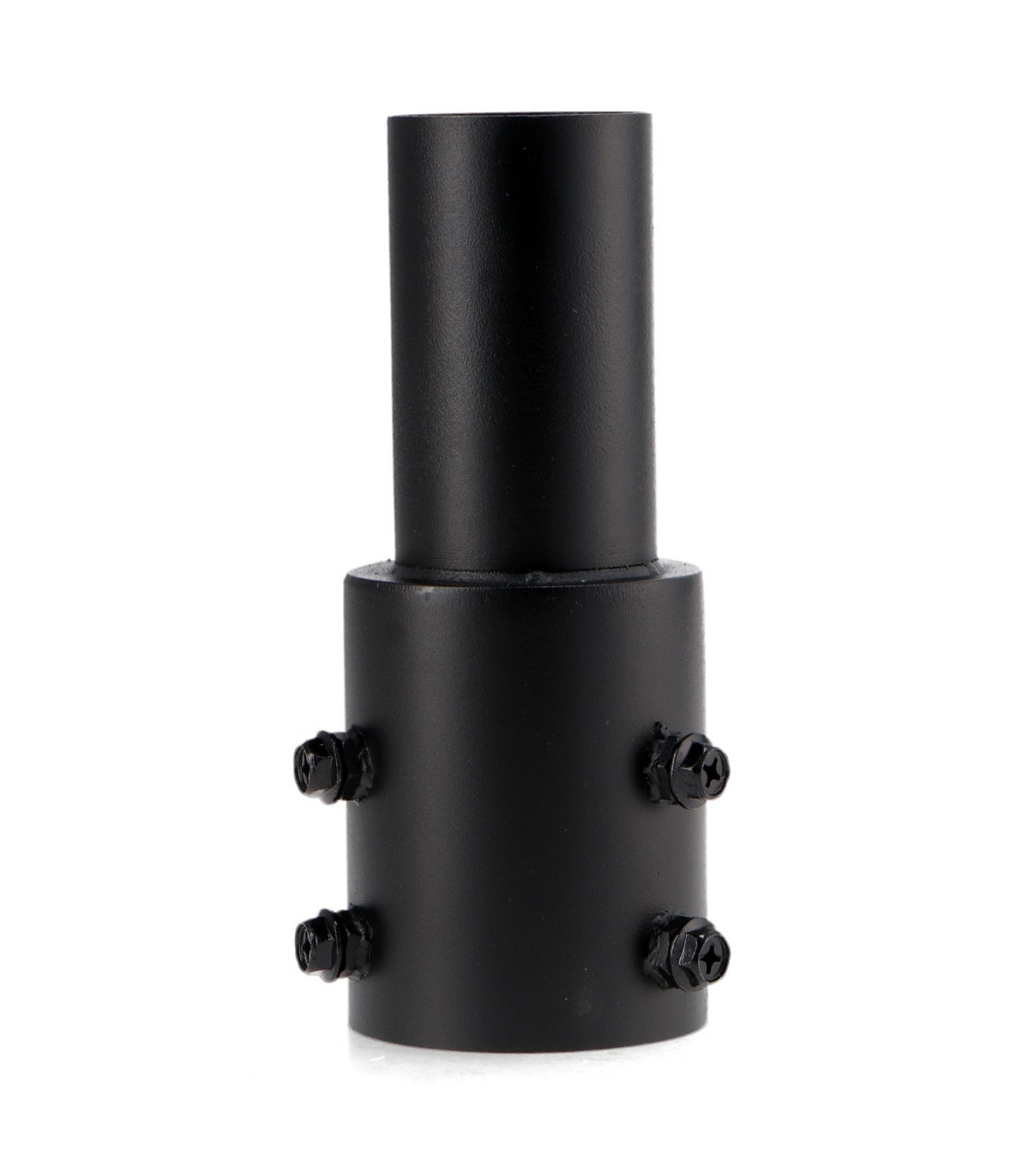 Brazo adaptador para farola Negro de Ø78mm a Ø58mm