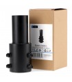 Brazo adaptador para farola Negro de Ø78mm a Ø58mm