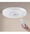 Ventilador VERA DC 42W 2460Lm 4 Aspas Blanco CCT