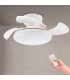 Ventilador de Techo WHITE MUSHROOM DC 24W 1800Lm 4 Aspas CCT