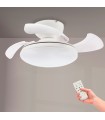 Ventilador de Techo WHITE MUSHROOM DC 24W 1800Lm 4 Aspas CCT