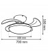 Ventilador de Techo WHITE MUSHROOM DC 24W 1800Lm 4 Aspas CCT