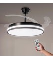 Ventilador BLACK CAMI DC 40W 2448Lm 4 Aspas CCT