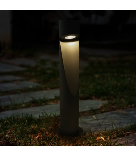 Baliza Led ANDRU BLACK 80Cm 10W 1000LM IP65 CCT