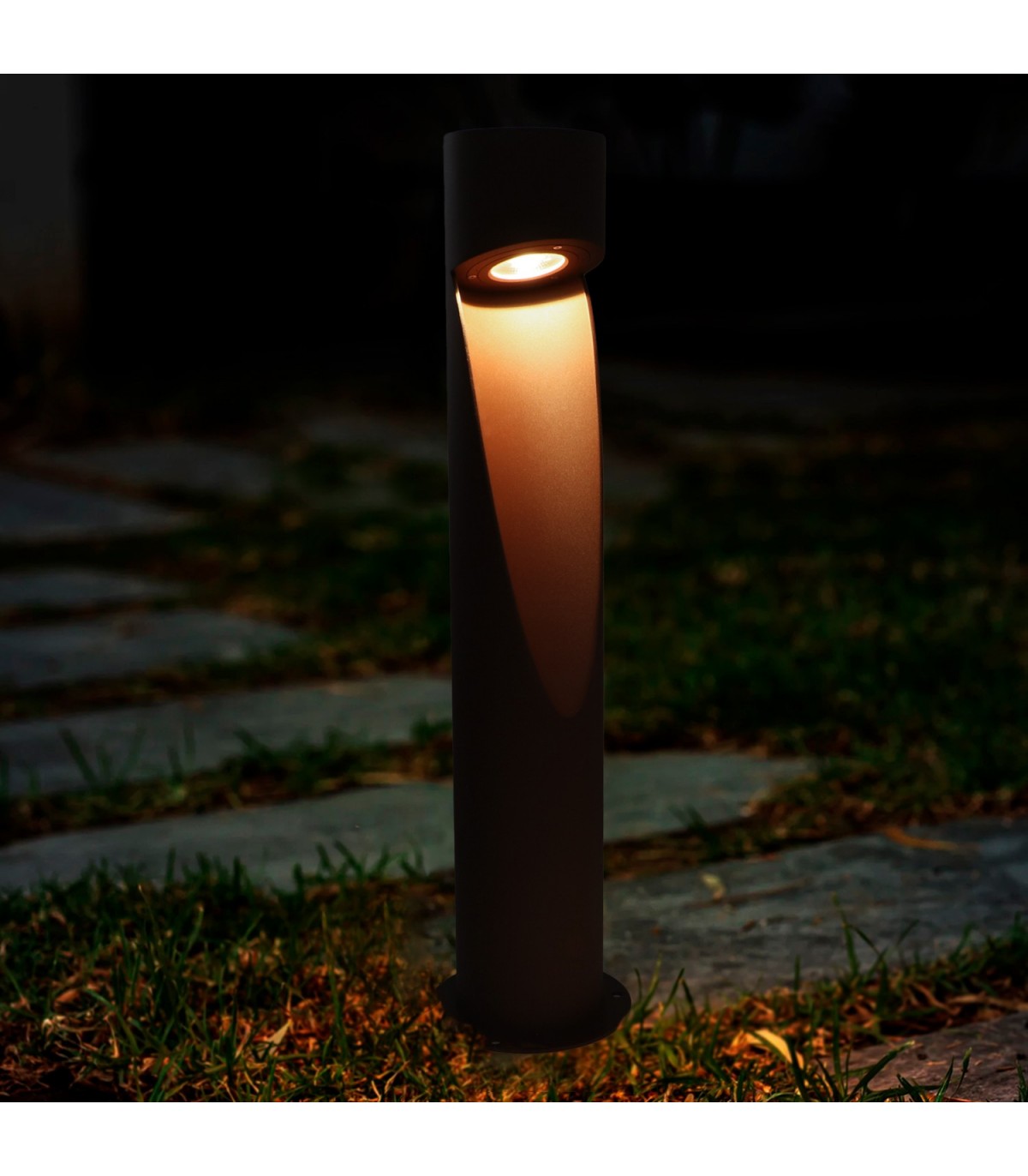 Baliza Led ANDRU RUST BROWN 80Cm 10W 1000LM IP65 CCT